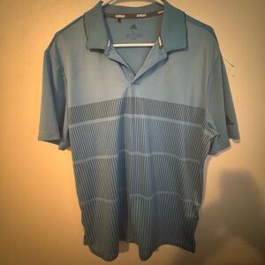 Adidas Men's Blue Polo Shirt